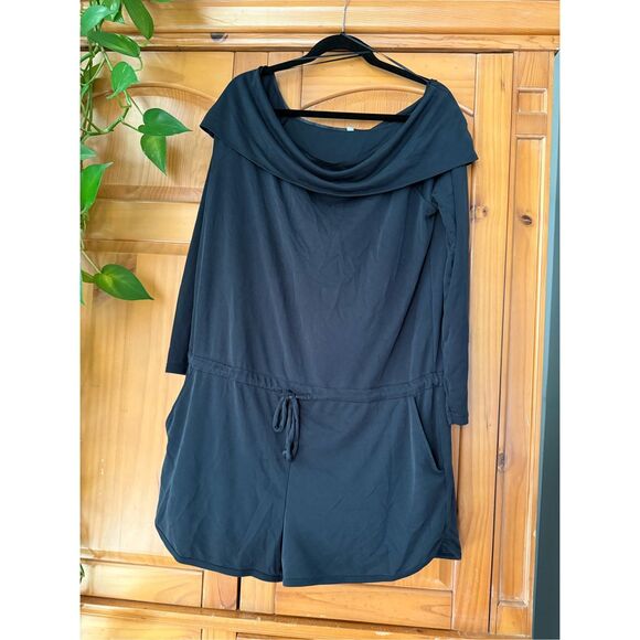 Fabletics Tess Short Off Shoulder Romper Size XXL - Picture 3 of 12